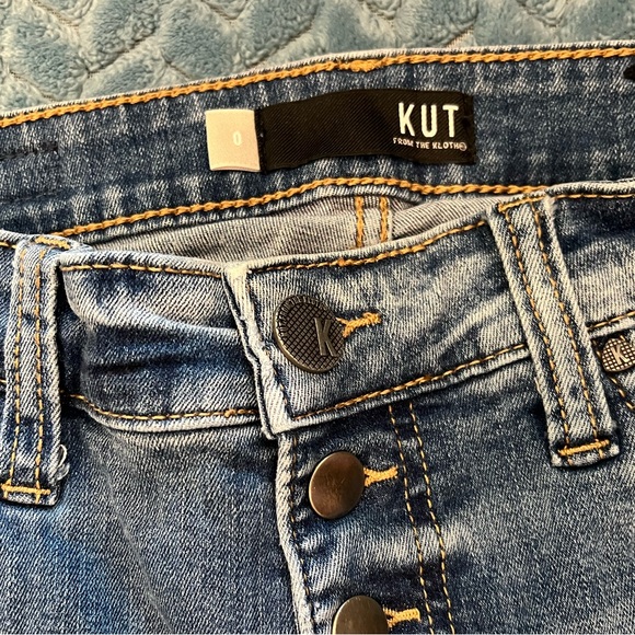 KUT FROM THE KLOTH size 0 "Connie" Fab Ab Ankle Skinny Jeans in GUC!! - Picture 4 of 8